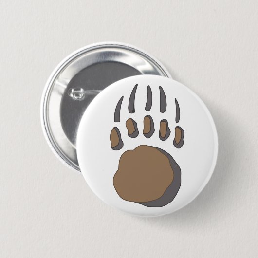 BEER PAW RONDE BUTTON 5,7 CM (Voorkant /achterkant)