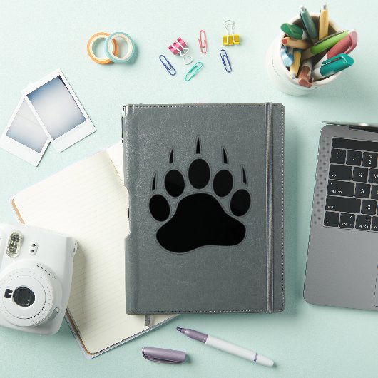 Beer Paw Sticker. Sticker (iPad Cover)