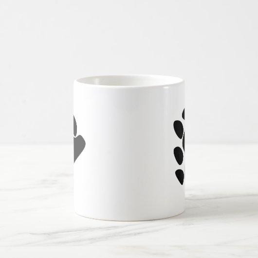 BEER PAW SYMBOOL BLACK KOFFIEMOK (Center)