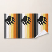 Beer Paw Ursine Kleuren Gay Gifting Bad Handdoek (Handdoek)