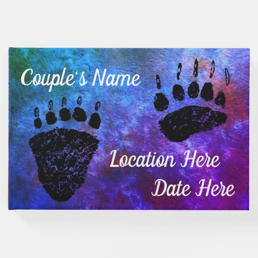 Beer Paws Blue - Gastenboek (Voorkant)