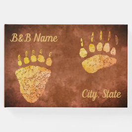 Beer Paws  Brown - Gastenboek