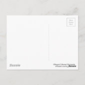 Beer Pennsylvania Black in Winter Briefkaart (Achterkant)