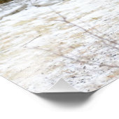 Beer Pennsylvania Black in Winter Foto Afdruk (Hoek)