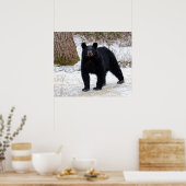 Beer Pennsylvania Black in Winter Poster (Keuken)