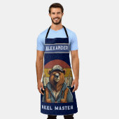  Beer Pensioengeschenken voor Visser Papa Schort (Gedragen)