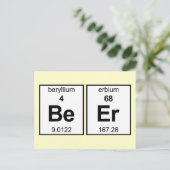 BeEr Periodic Tabel Briefkaart (Staand voorkant)