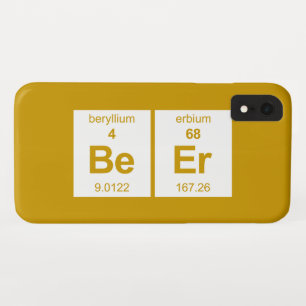BeEr Periodic Tabel Case-Mate iPhone Case