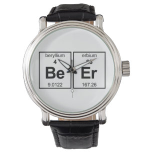 BeEr Periodic Tabel Horloge