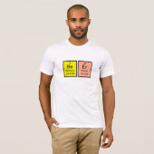 BeEr Periodic Tabel T-shirt (Voorkant volledig)
