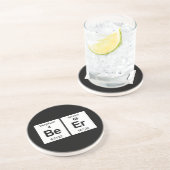 BeEr Periodic Tabel Zandsteen Onderzetter (Zijkant)