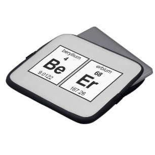 BeEr Periodieke Tabel Laptop Sleeve