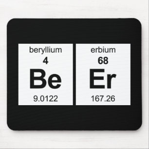 BeEr Periodieke Tabel Muismat
