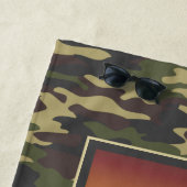 Beer Permanent en Camo Beach Towel Strandlaken (In situ)