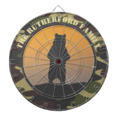 Beer Permanent en Camo Dart Board Dartbord (Voorkant)