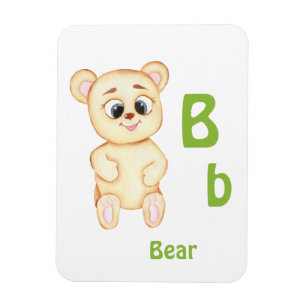 Beer personaliseren ABC: Letter B - Jouw namen toe Magneet