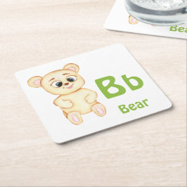Beer personaliseren ABC: Letter B - Voeg je naam t Kartonnen Onderzetters