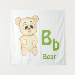 Beer personaliseren ABC: Letter B - Voeg je naam t Wandkleed