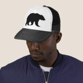 Beer Pet Grizzly Beer Silhouette (In situ)