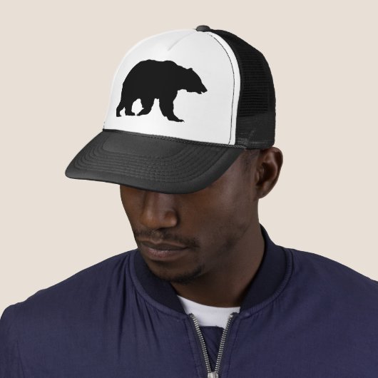 Beer Pet Grizzly Beer Silhouette (In situ)