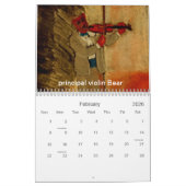 Beer Philharmonic Orchestra Kalender (Feb 2026)