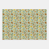 Beer Pictogrammen waarin papierbladen worden samen Inpakpapier Vel (Voorkant)