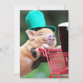 Beer Pig Uitnodiging (Achterkant)