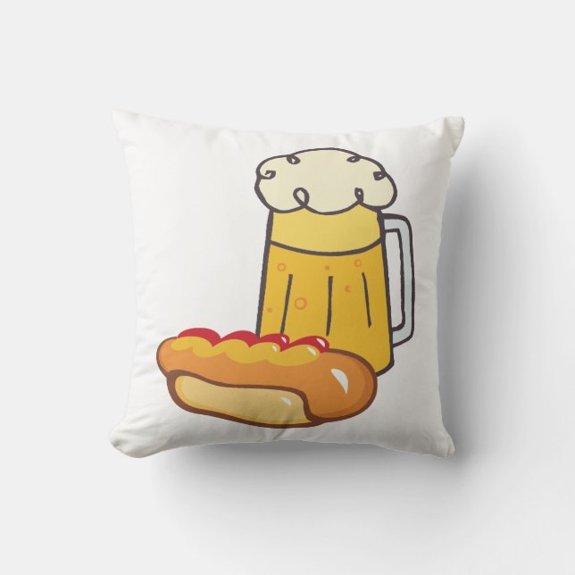 Beer Pillow Kussen (Voorkant)