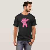 Beer Pink Dance Beer Dab Party Dancing Beer Teddy T-shirt (Voorkant volledig)