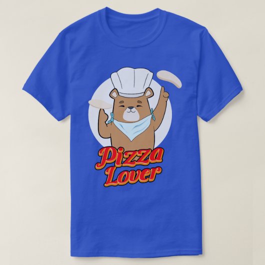 Beer Pizza Lover T-shirt (Design voorkant)