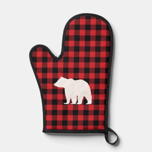 Beer Plaid Check Mountain Ovenwant (Voorkant)