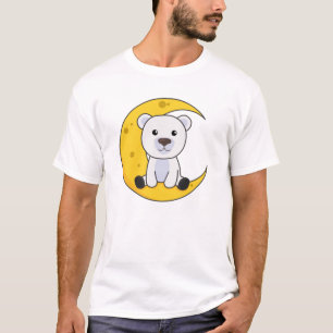 Beer Polar Beer Moon Good Night Moon Beer Cute T-shirt