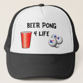 BEER PONG 4 LIFE TRUCKER PET (Voorkant)