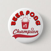 Beer Pong Award Ronde Button 5,7 Cm (Voorkant)
