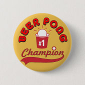 Beer Pong Award Ronde Button 5,7 Cm (Voorkant)