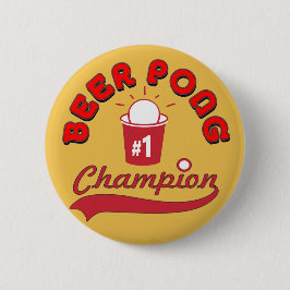 Beer Pong Award Ronde Button 5,7 Cm