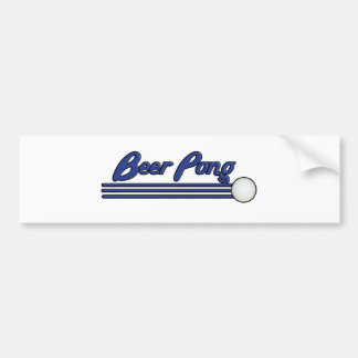 Beer Pong Bumpersticker