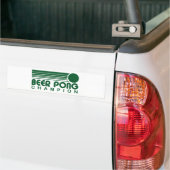 Beer Pong Bumpersticker (Op Truck)
