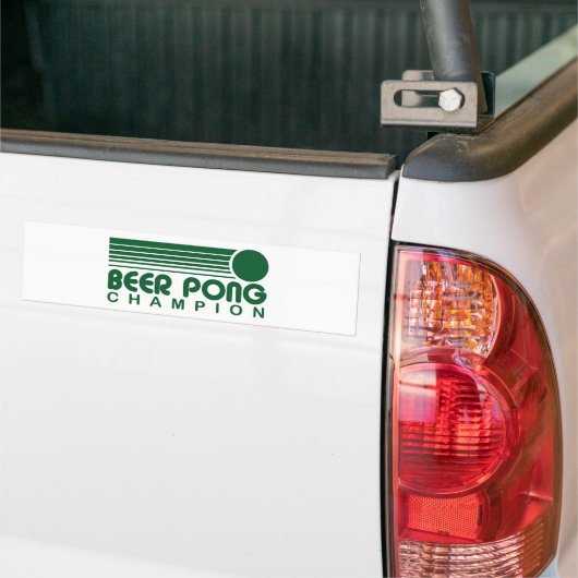 Beer Pong Bumpersticker (Op Truck)