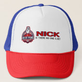 Beer Pong Champ - is er niemand anders - Nick Truc Trucker Pet (Voorkant)