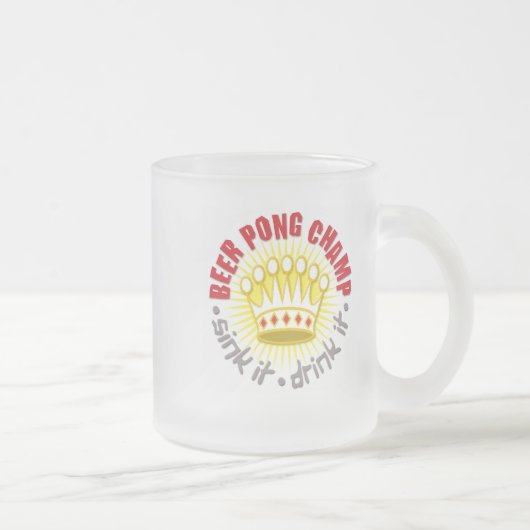 Beer Pong Champ Mok (Rechts)