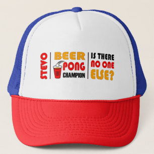Beer Pong Champ Trucker Hat Trucker Pet