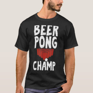 Beer Pong Champ voor Unisex Drink game T-shirt