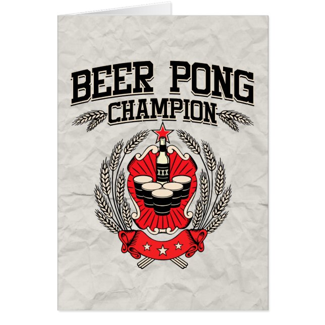Beer Pong Champion (Voorkant)