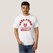 Beer Pong Champion Award - Shirt (Voorkant volledig)
