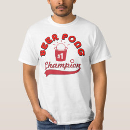 Beer Pong Champion Award - Shirt