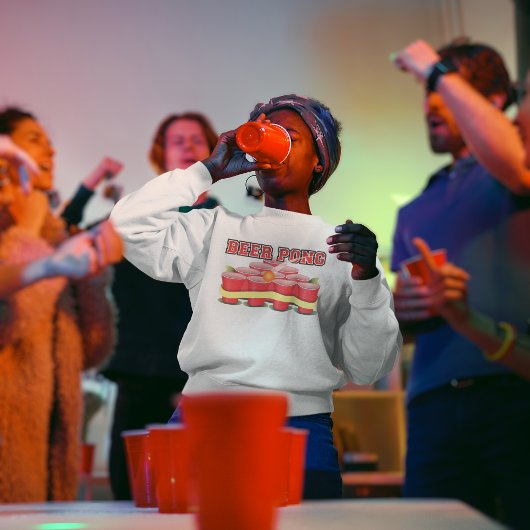 Beer Pong Champion Cups Pong Ball aanpassen Trui