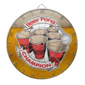 Beer Pong Champion Dart Board Dartbord (Voorkant)