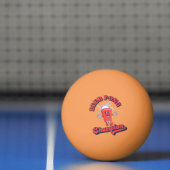 Beer Pong Champion Funny Drink game Pingpongbal (Net)