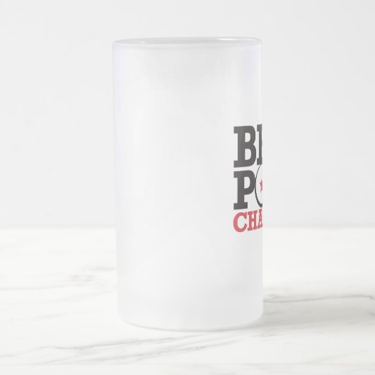 Beer Pong - Champion Matglas Bierpul (Center)